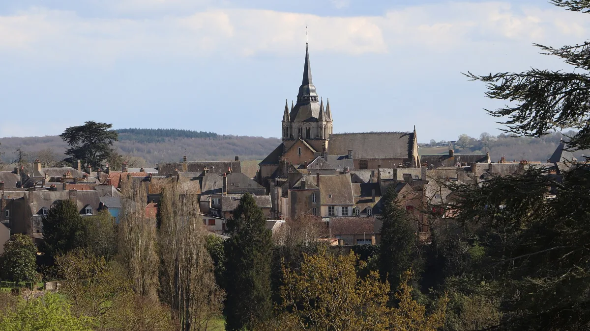 Vue de Fresnay-sur-Sarthe