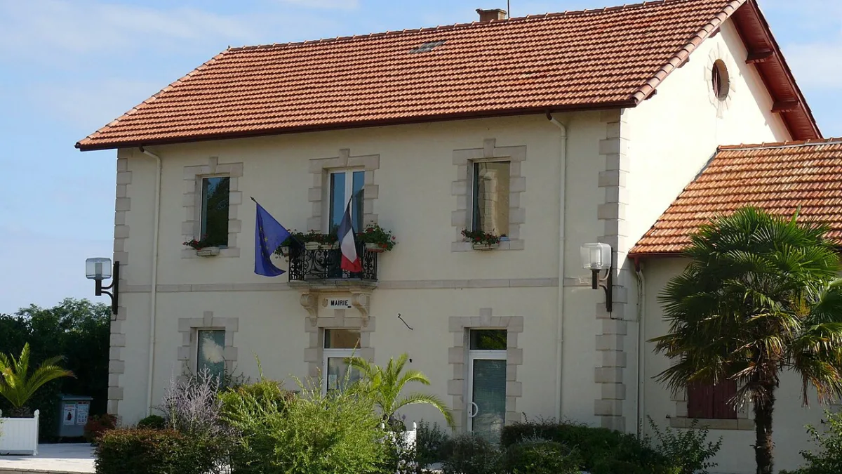 Vue de Gamarde-les-Bains