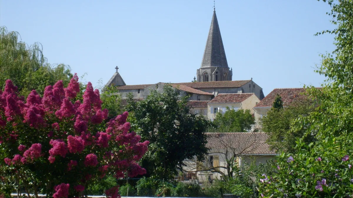 Vue de Gemozac