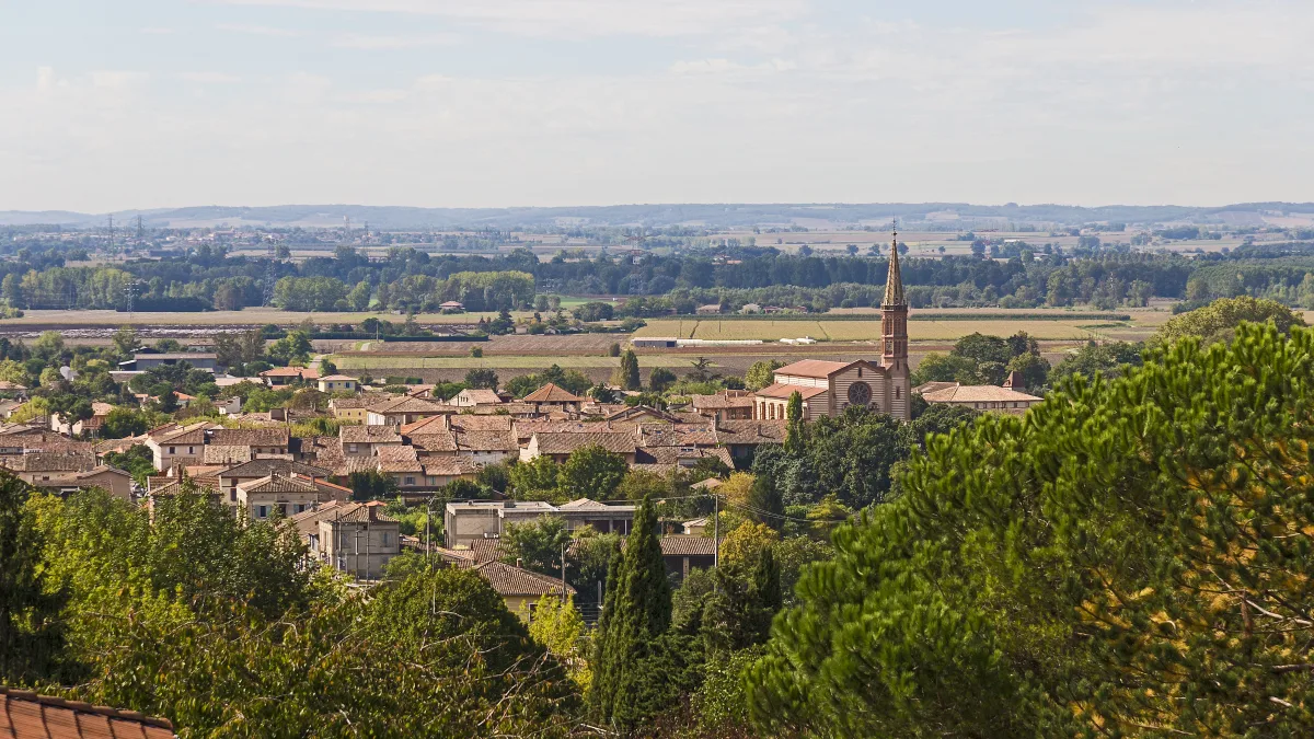 Vue de Grisolles