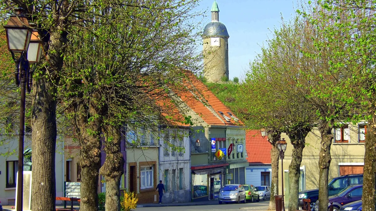 Vue de Guines