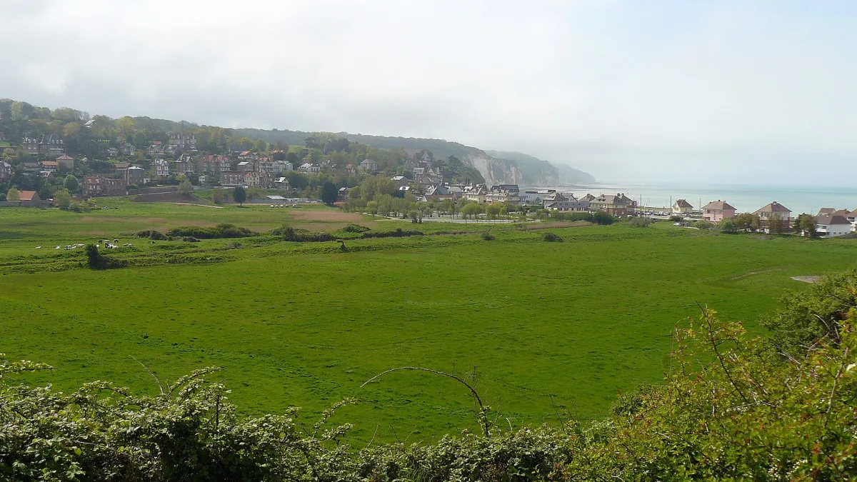 Vue de Hautot-sur-Mer