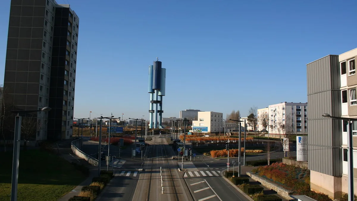 Vue de Herouville-Saint-Clair