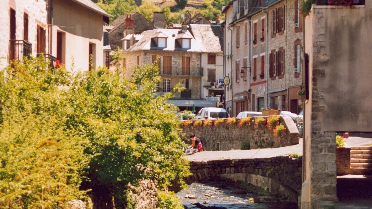 Vue de La Canourgue