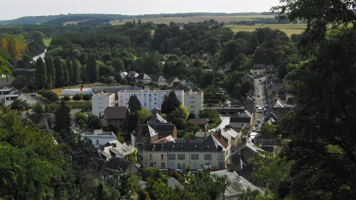 Vue de La Chartre-sur-le-Loir