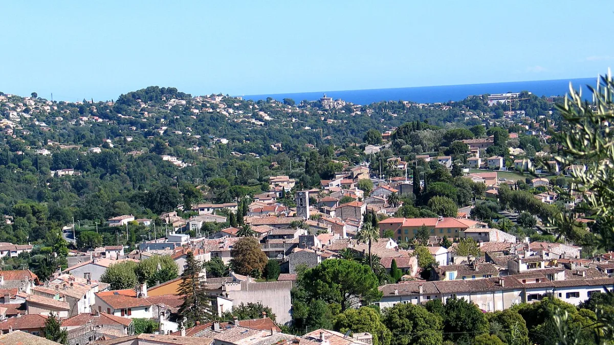 Vue de La Colle-sur-Loup