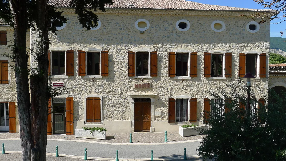 Vue de La Coucourde