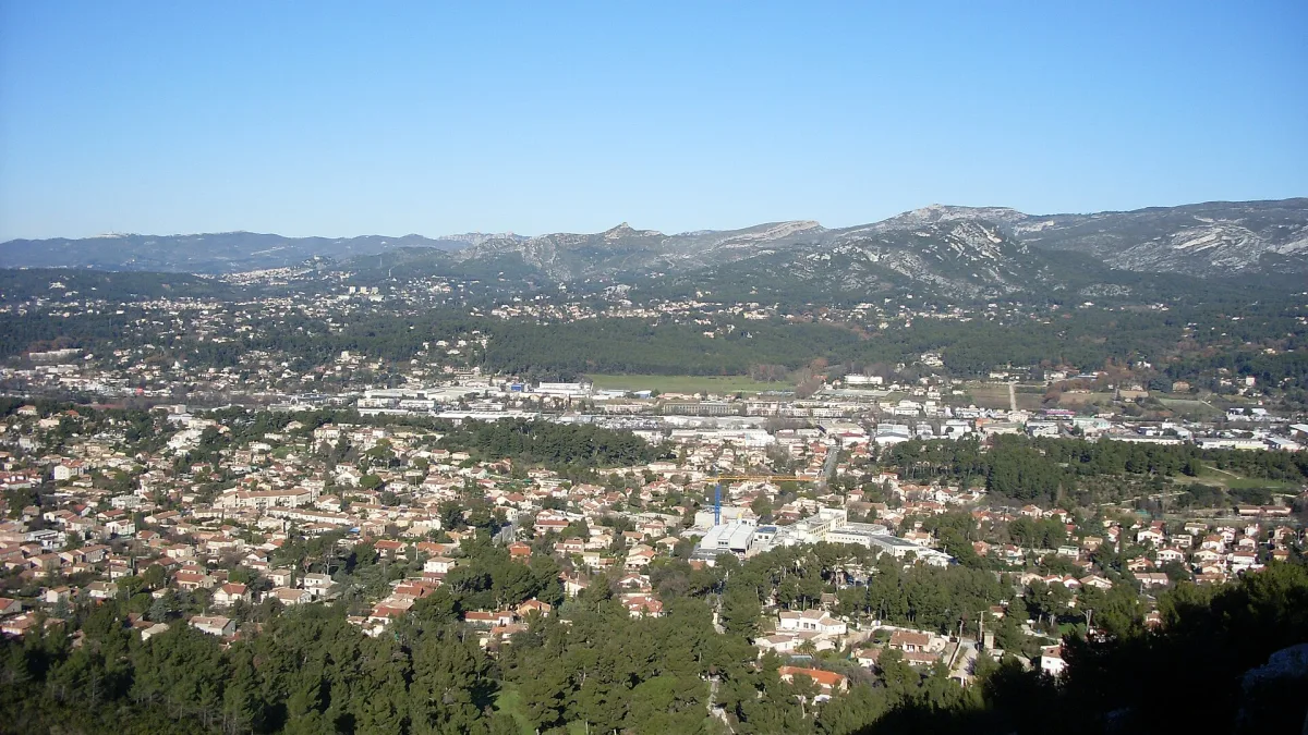 Vue de La Penne-sur-Huveaune