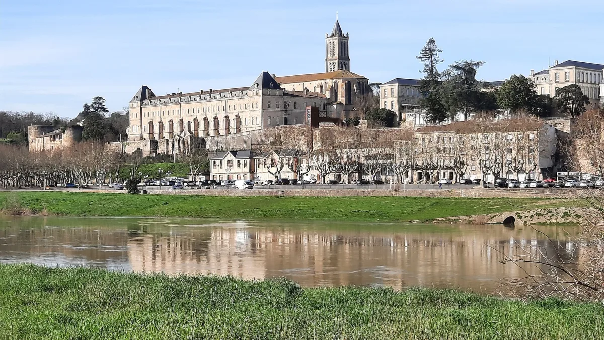 Vue de La Reole