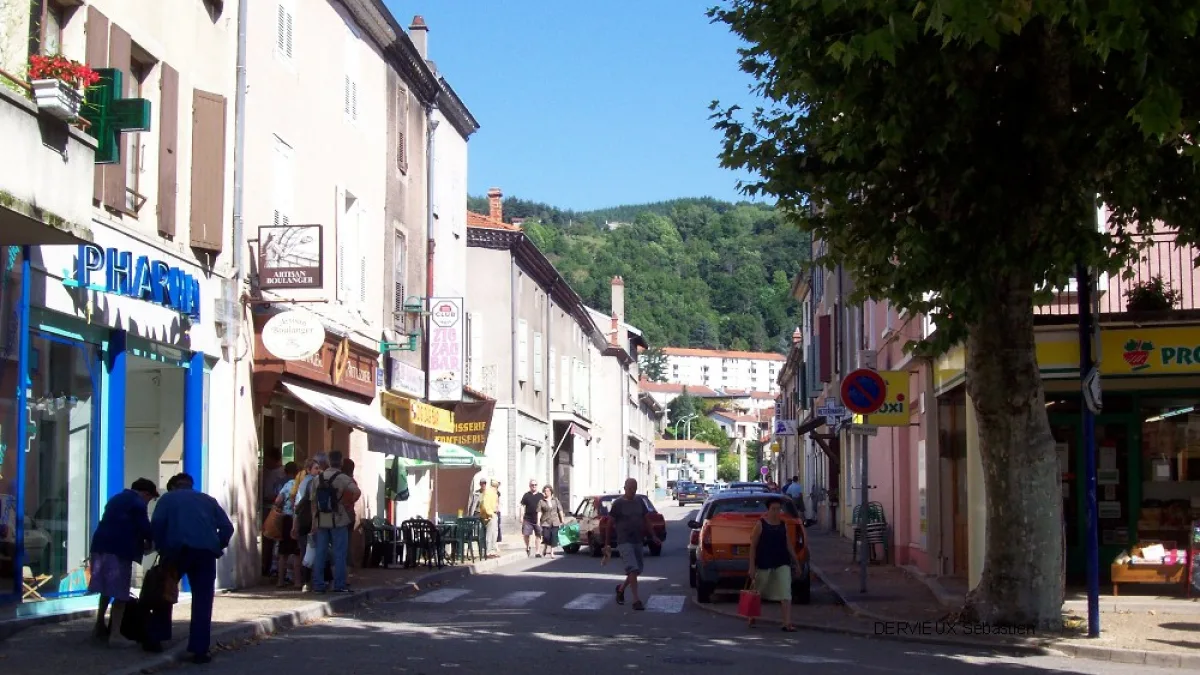 Vue de Lamastre
