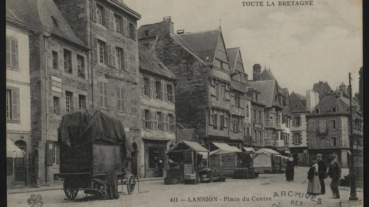 Vue de Lannion