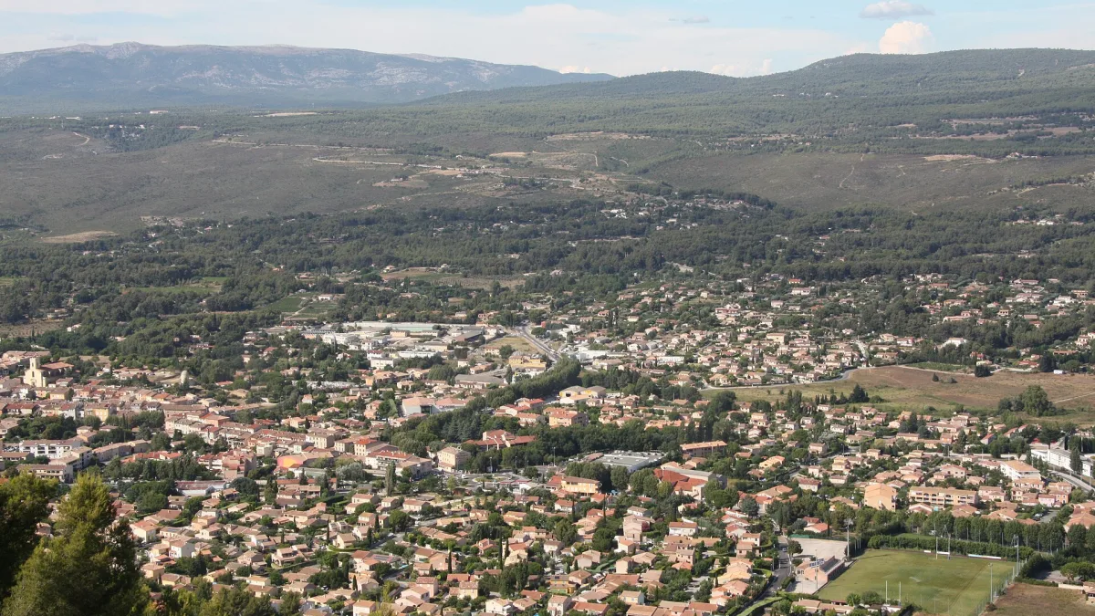 Vue de Le Beausset