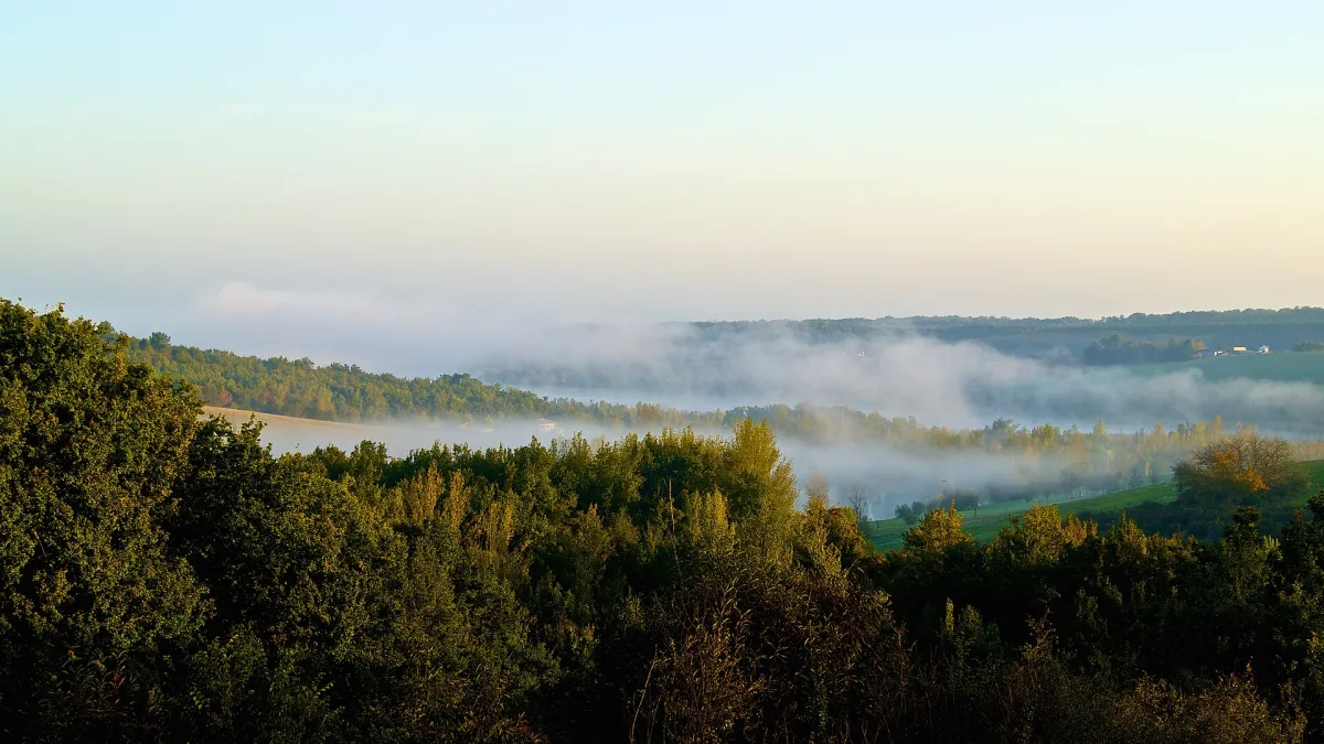 Vue de Leojac