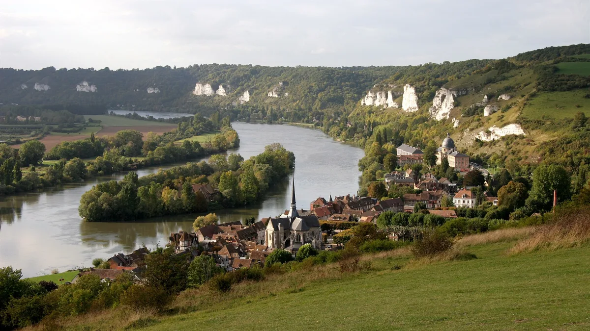 Vue de Les Andelys