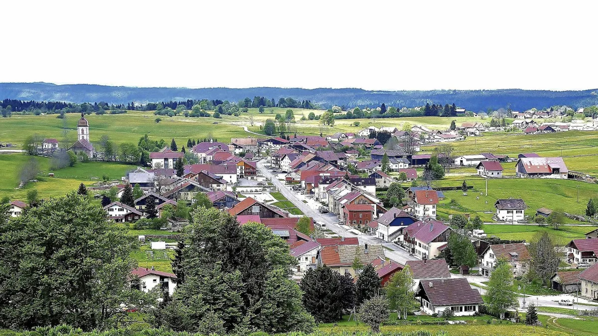Vue de Les Fourgs