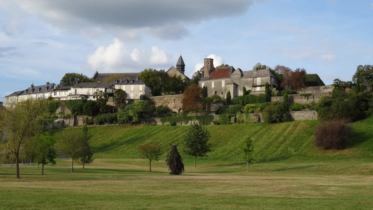 Vue de Lescar