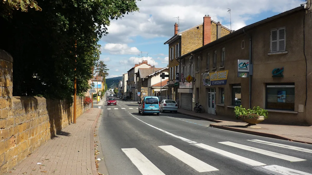 Vue de Lozanne