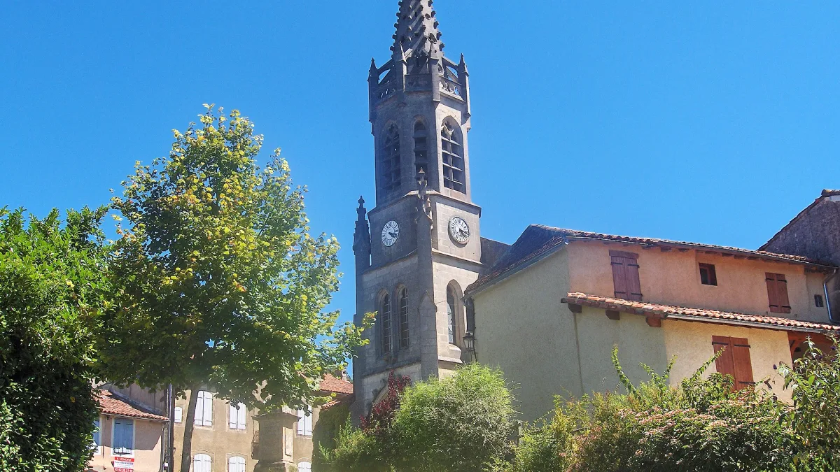 Vue de Lupiac