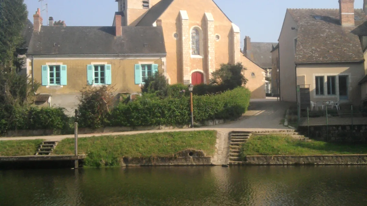 Vue de Malicorne-sur-Sarthe