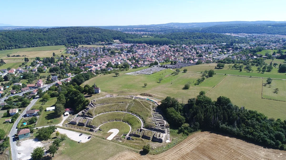 Vue de Mandeure