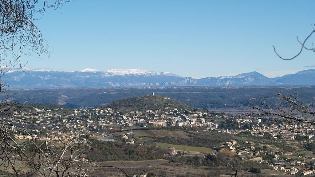 Vue de Manosque