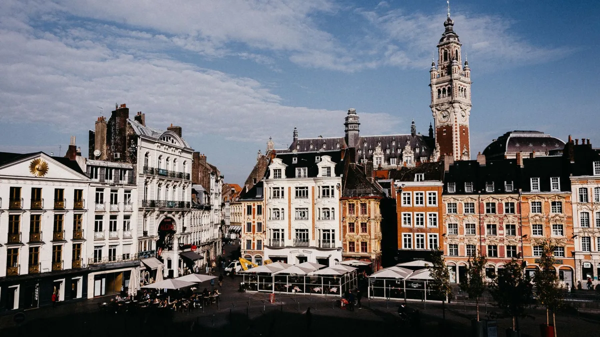 Vue de Marquette-lez-Lille