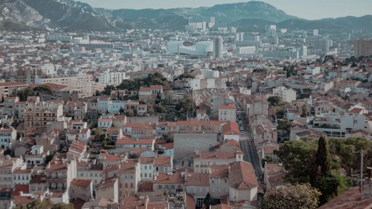 Vue de Marseille