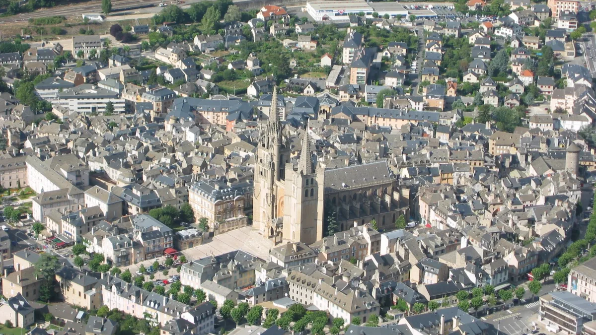 Vue de Mende