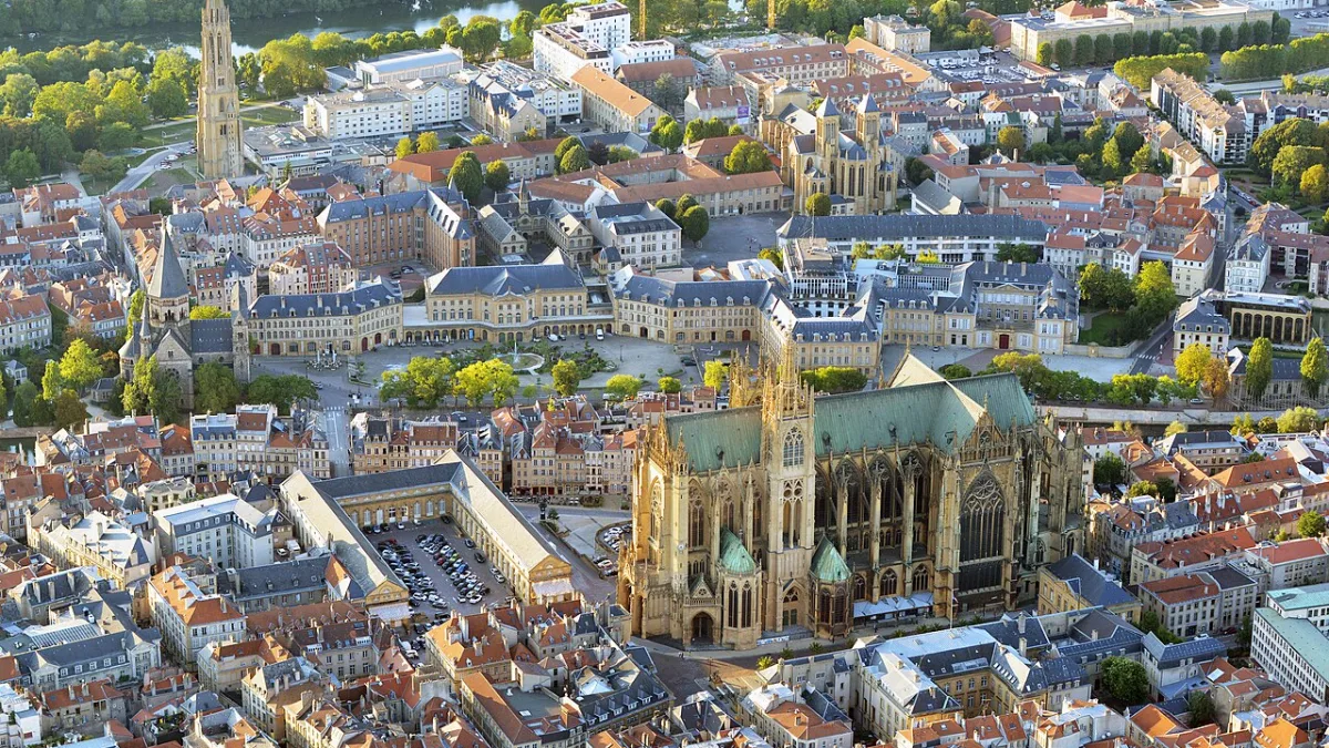Vue de Metz