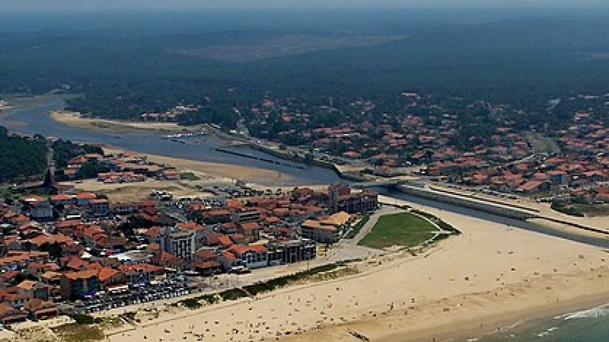 Vue de Mimizan