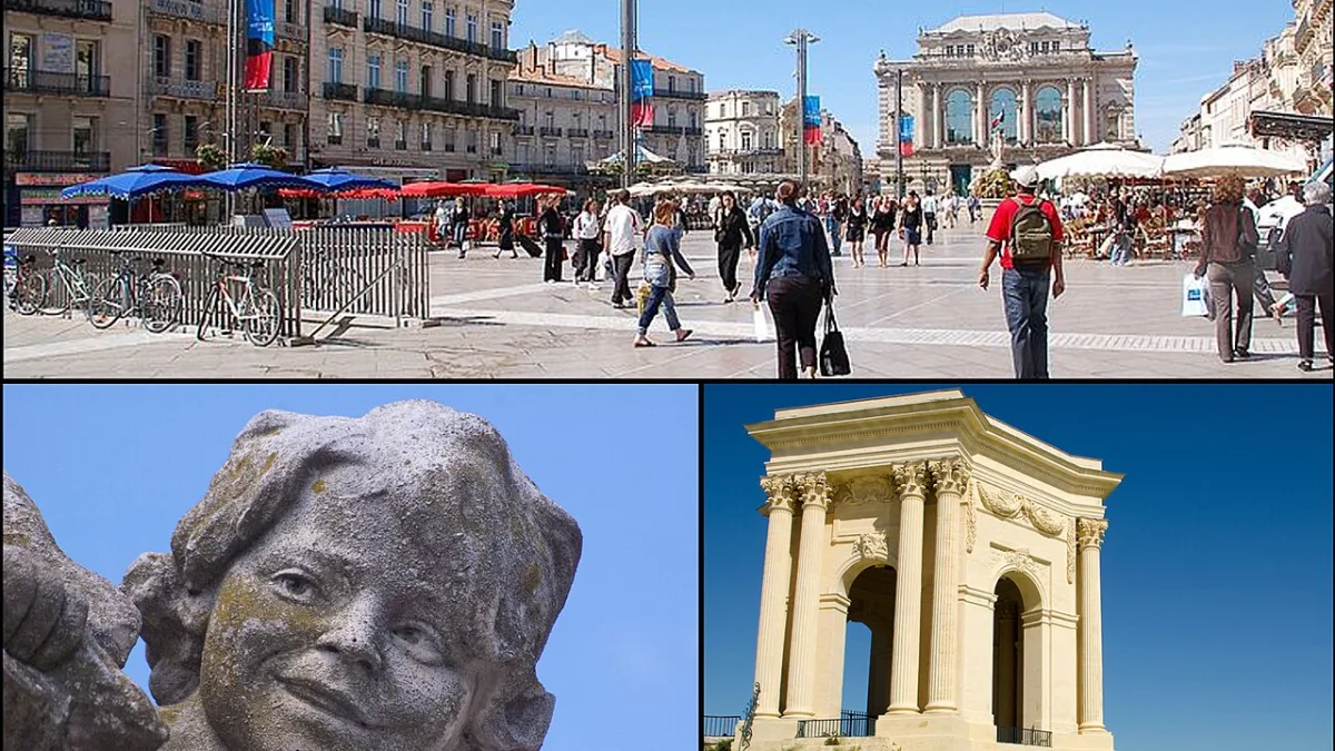 Vue de Montpellier