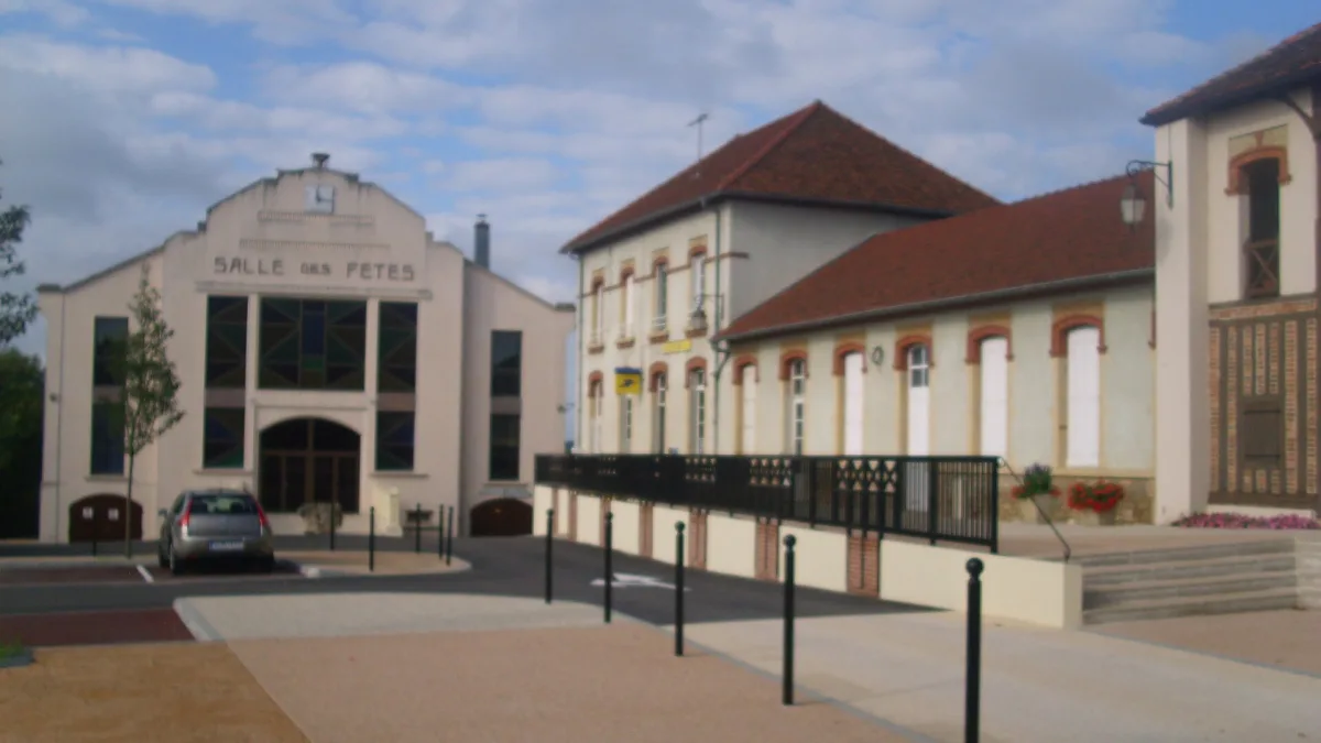 Vue de Montpont-en-Bresse