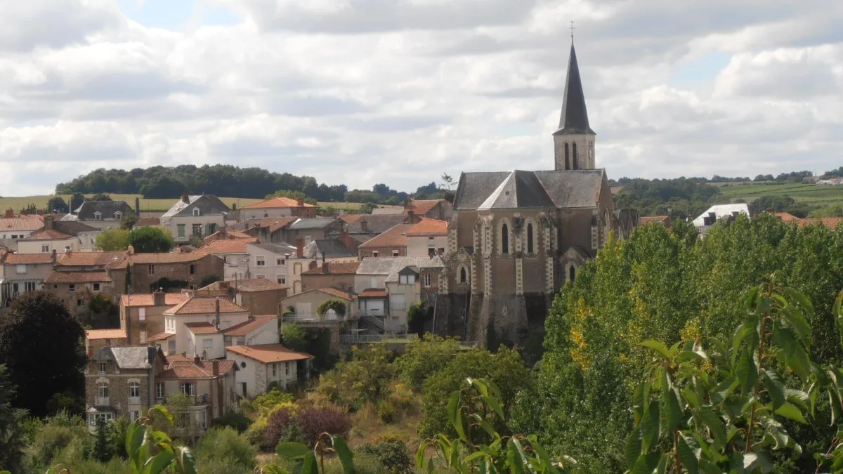 Vue de Montrevault-sur-Evre