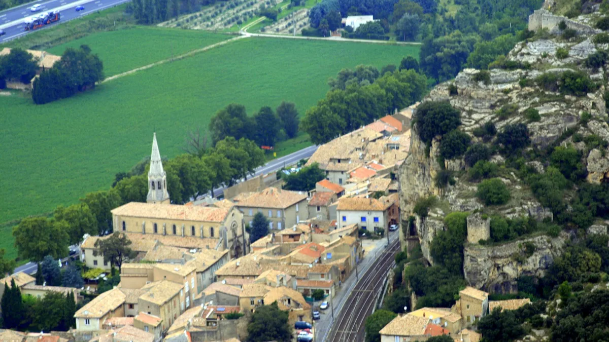 Vue de Mornas