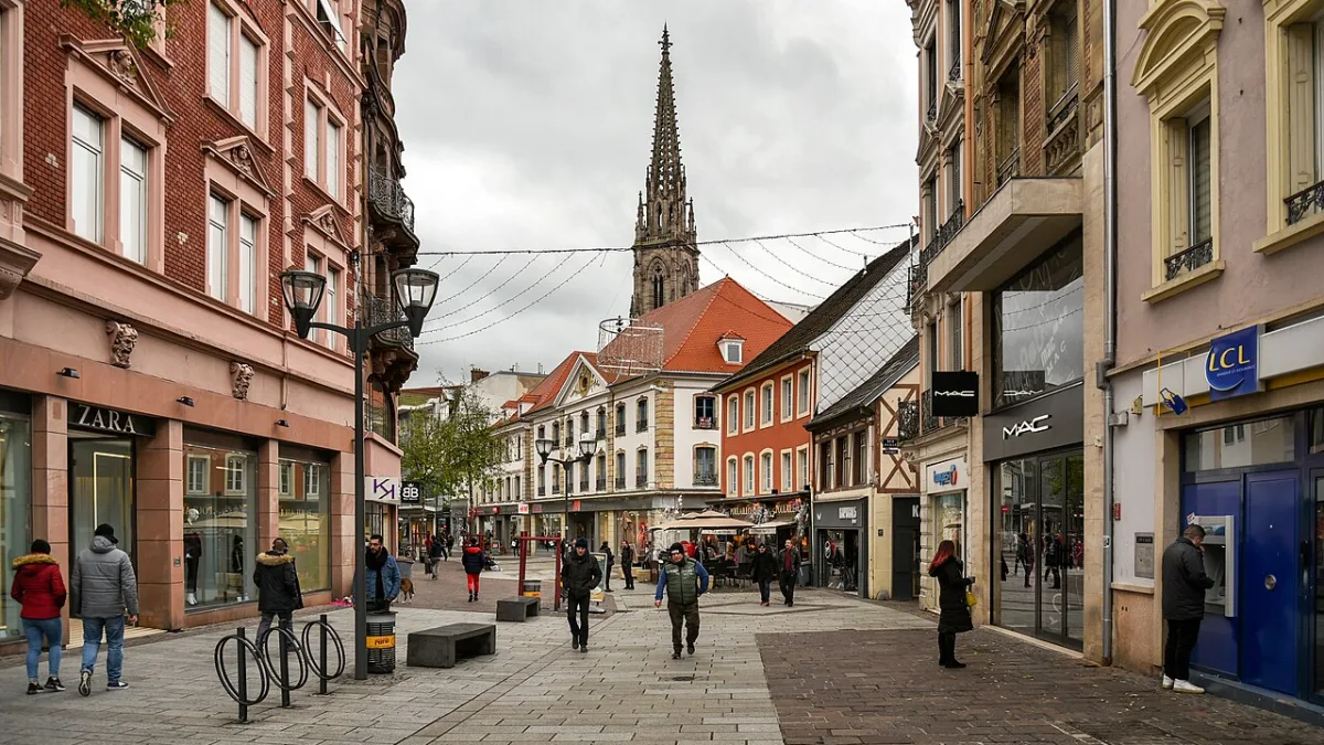 Vue de Mulhouse