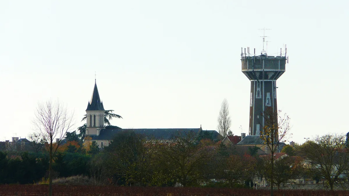 Vue de Neuville-de-Poitou