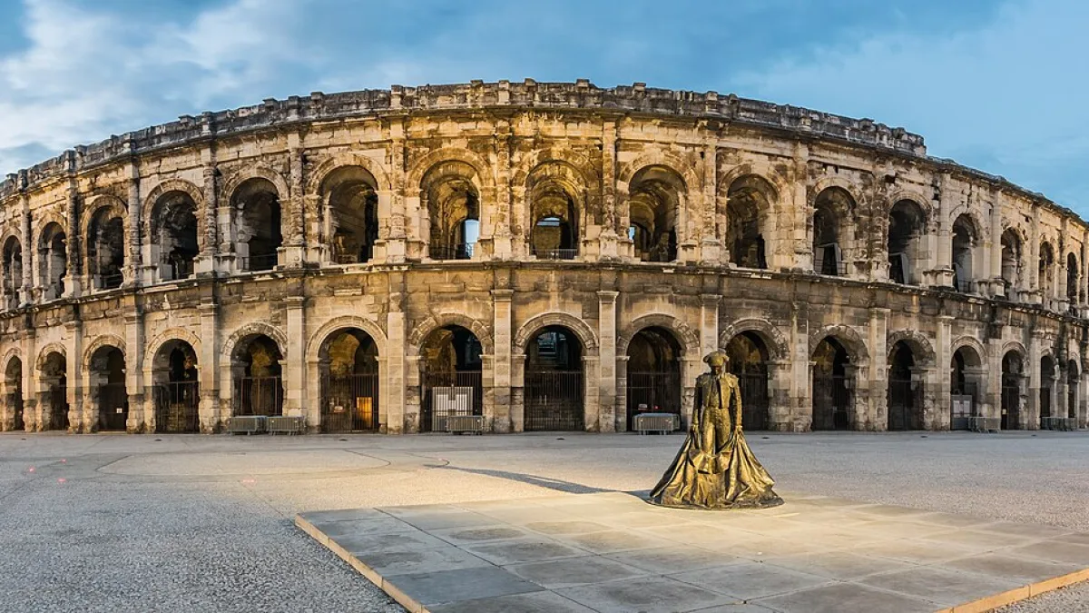 Vue de Nimes