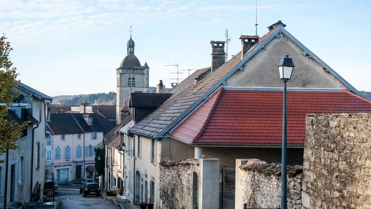Vue de Orgelet