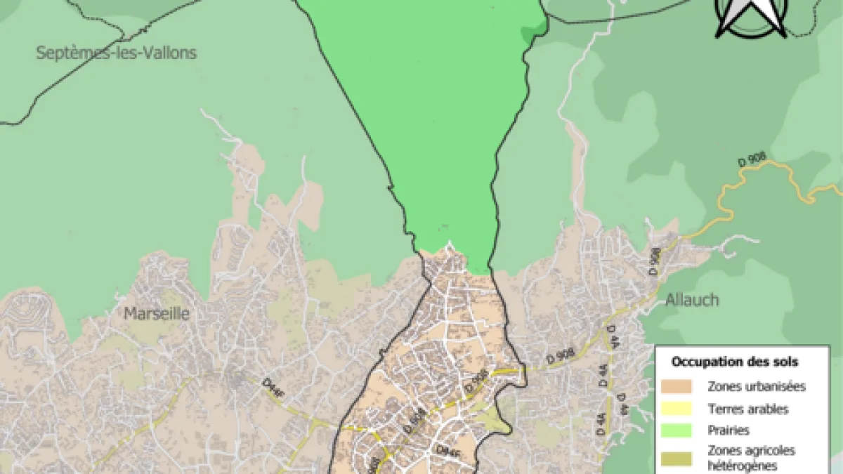 Vue de Plan-de-Cuques
