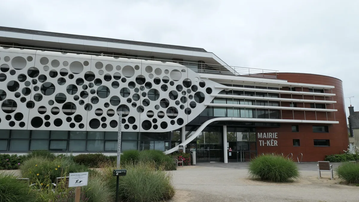 Vue de Plescop
