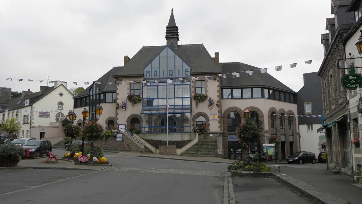 Vue de Plestin-les-Greves