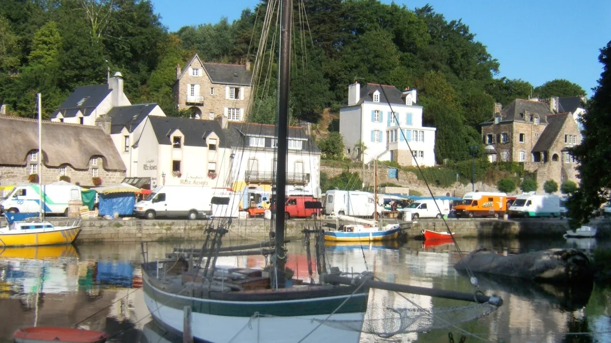 Vue de Pont-Aven