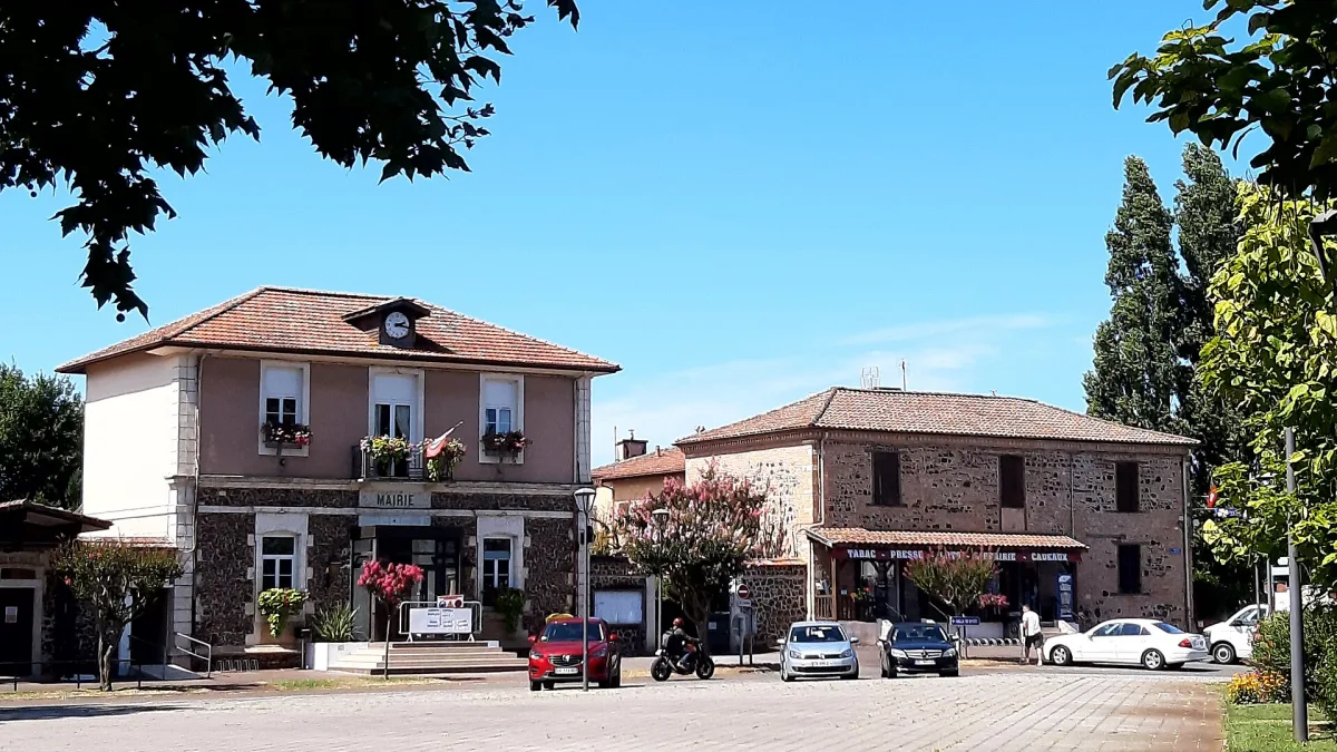 Vue de Pontenx-les-Forges