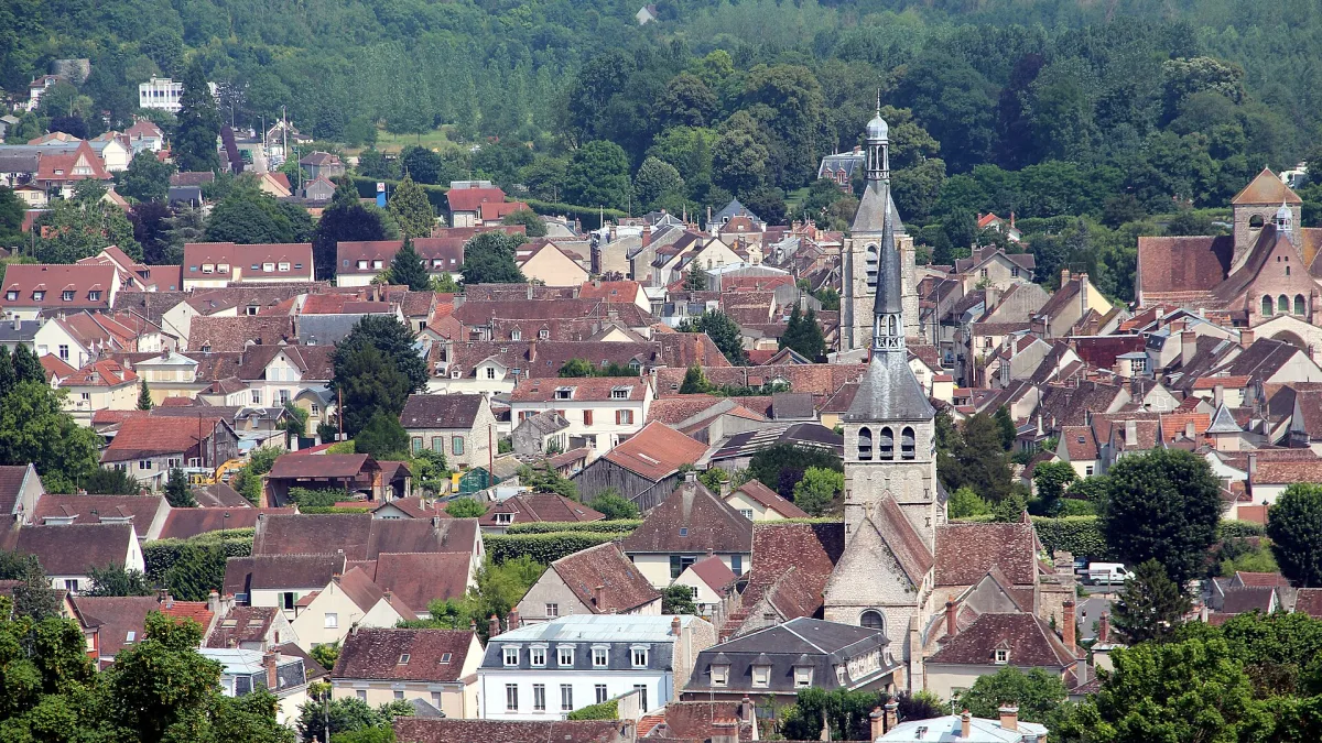 Vue de Provins