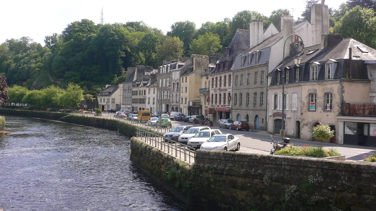 Vue de Quimperle