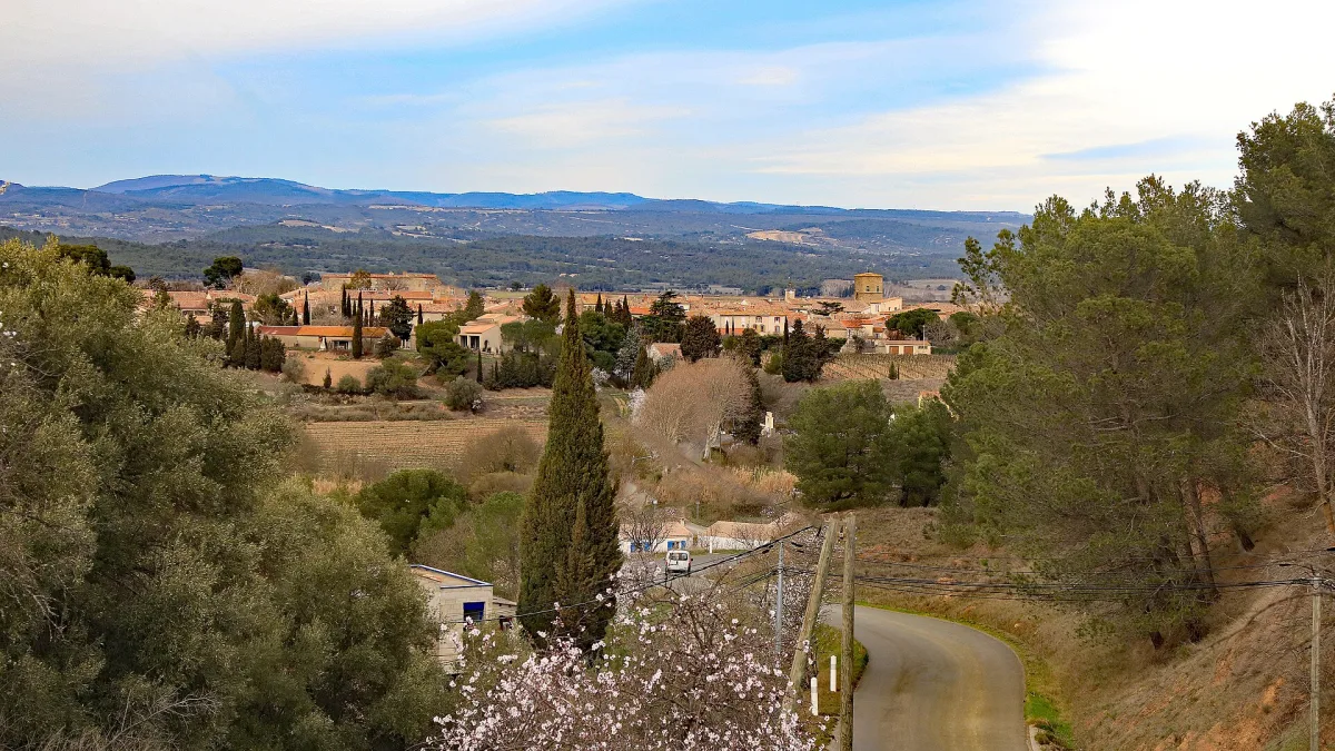 Vue de Rieux-Minervois
