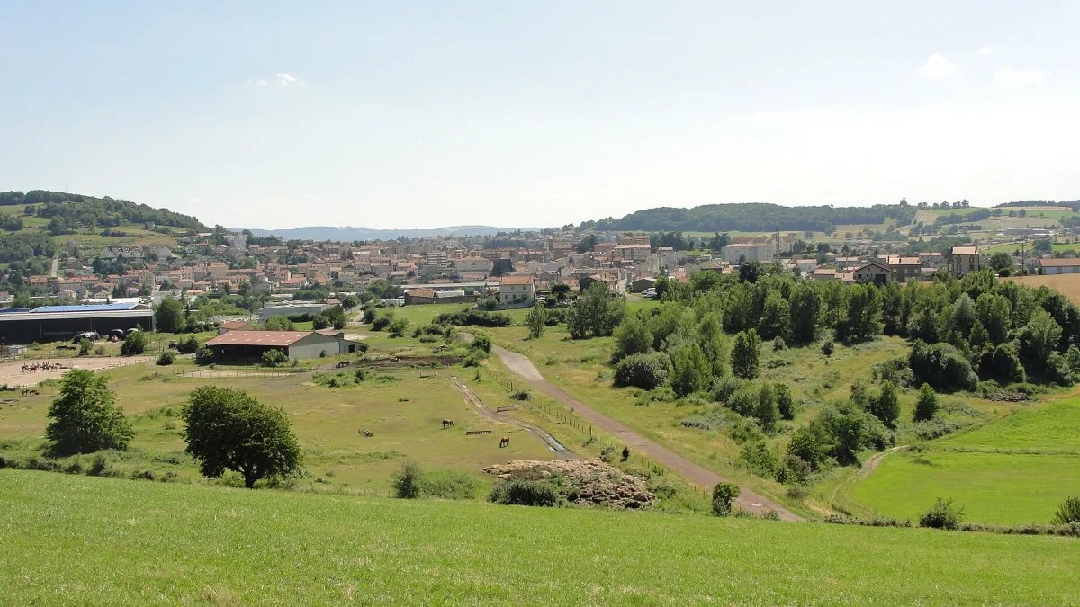 Vue de Roche-la-Moliere