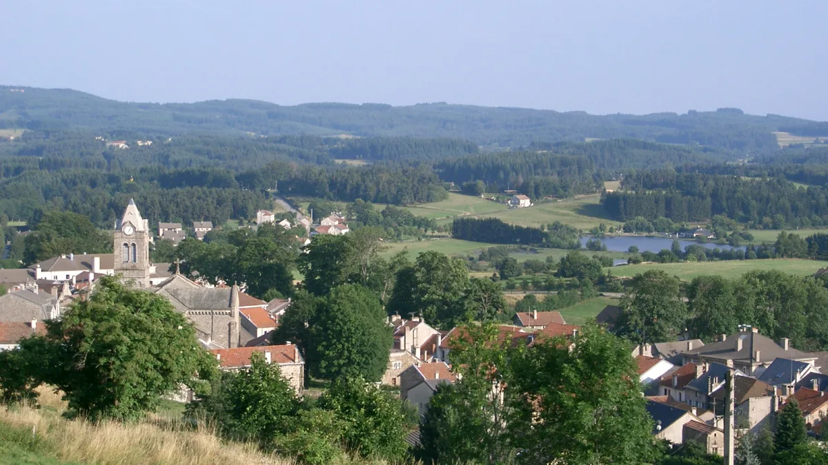 Vue de Saint-Agreve