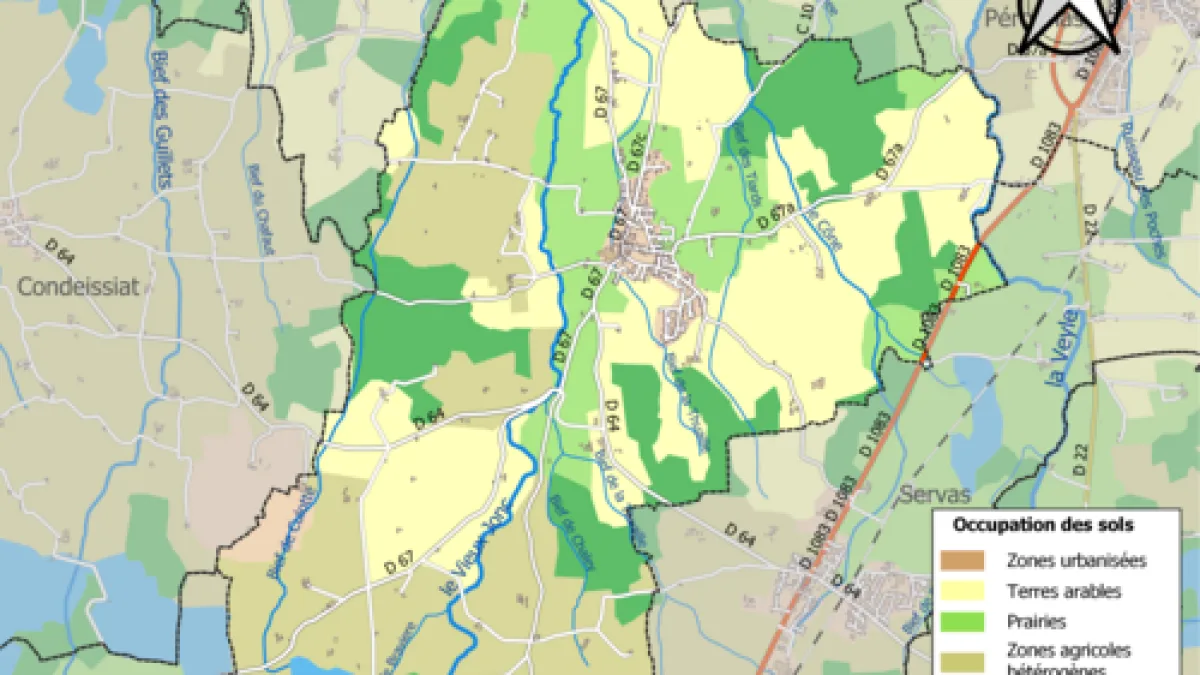 Vue de Saint-Andre-sur-Vieux-Jonc
