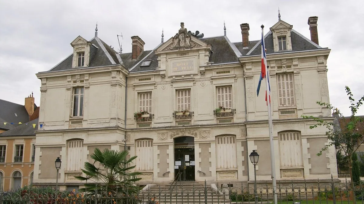 Vue de Saint-Calais